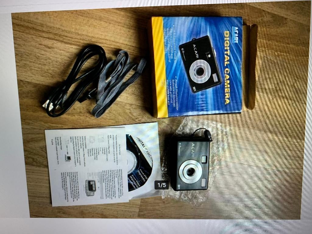 Acari Camera gloednieuw, Witgoed en Apparatuur, Ventilatoren, Ophalen of Verzenden, Nieuw, Tafelventilator