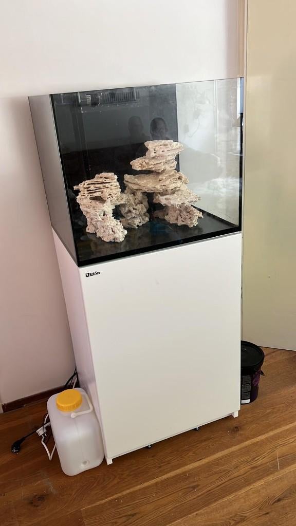 Red Sea Reefer 170 wit met Ecotech Marine Vectra S1, Dieren en Toebehoren, Vissen | Aquaria en Toebehoren, Ophalen, Zo goed als nieuw