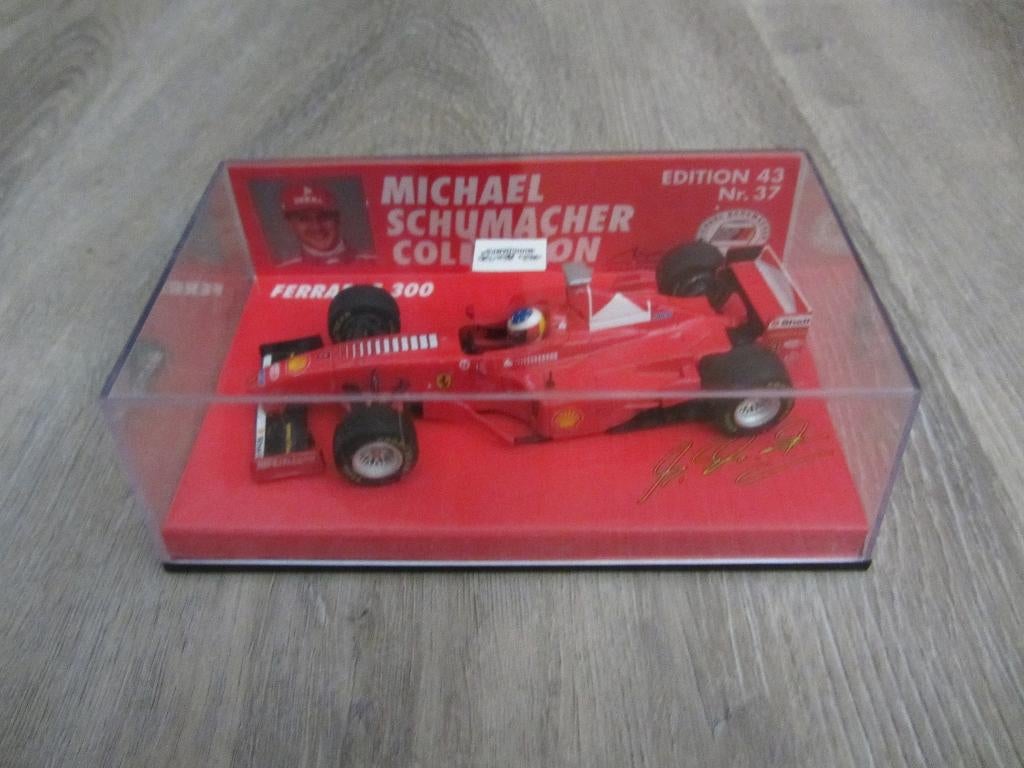 Michael Schumacher Ferrari F 300 - Edition 43 Nr. 37, Ophalen of Verzenden, Nieuw, Auto, MiniChamps