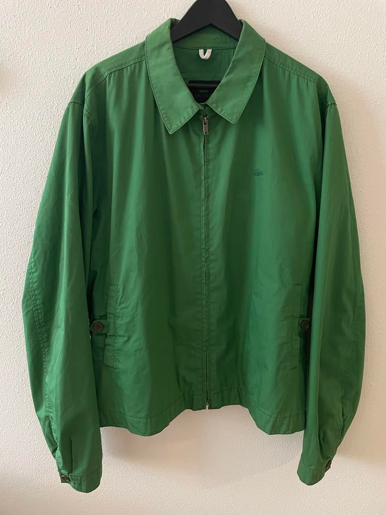 Lacoste zomerjas maat L - Zeer goede staat vintage, Ophalen of Verzenden, Gedragen, Maat 52/54 (L), Groen