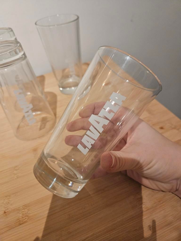 4 Lavazza Latte Macchiato Glazen, Ophalen, Zo goed als nieuw