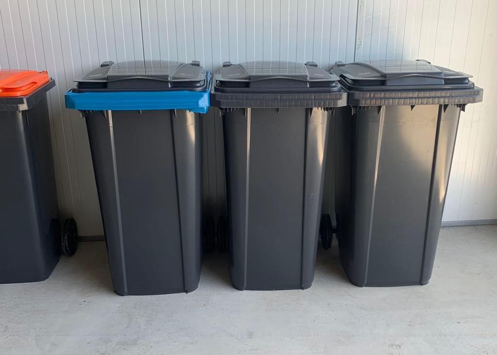 Afvalcontainer / kliko, 240 liter, Ophalen, Kunststof, Nieuw, 40 liter of meer