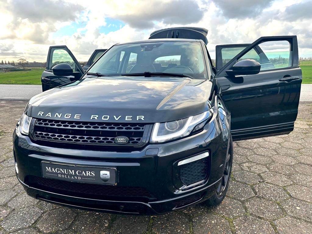 Land Rover Range Rover Evoque 2.0 TD4 HSE Dynamic AUTOMAAT P, Auto's, Gebruikt, Euro 6, Zwart, Leder
