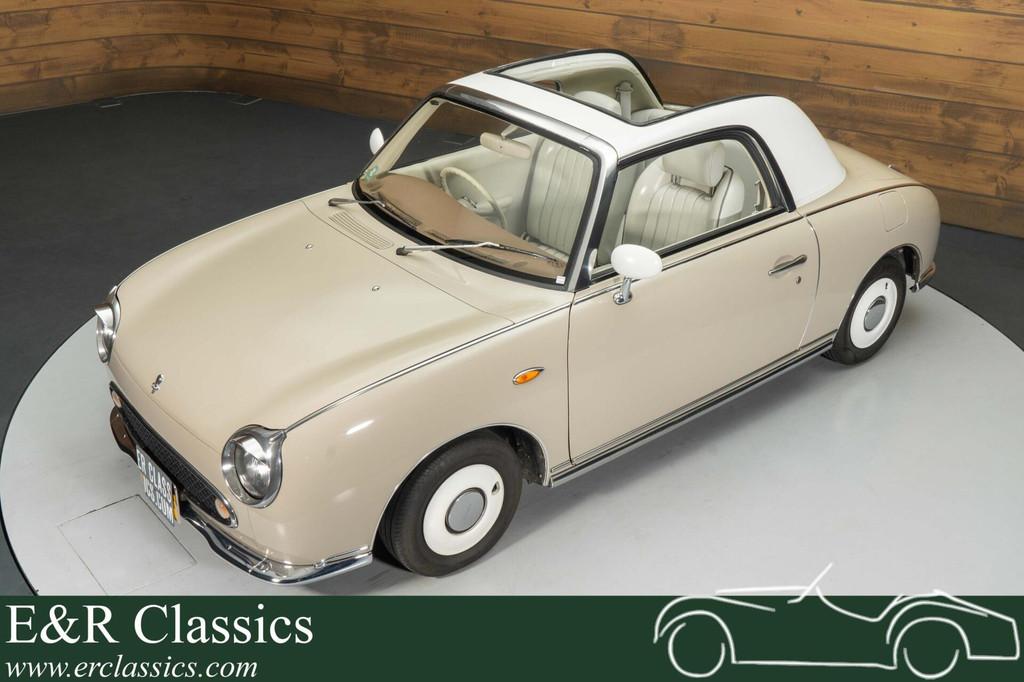Nissan Figaro Cabriolet | 1991, Cabriolet, Beige, Leder, 2 stoelen