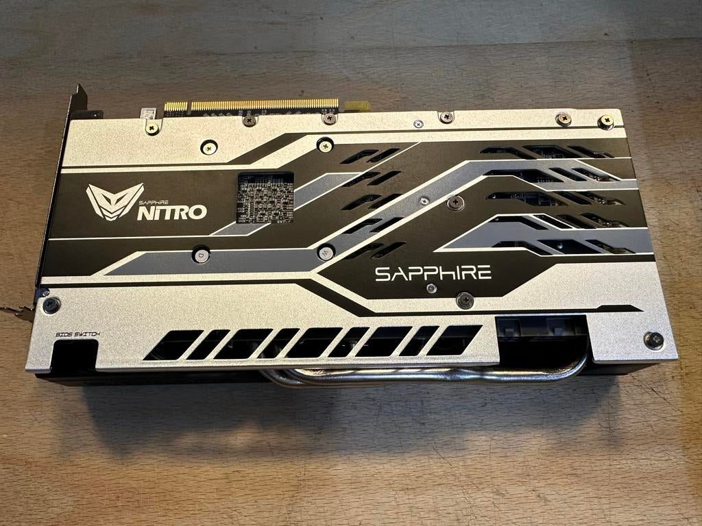 Sapphire Nitro RX580 4GB videokaart Zo goed als Nieuw, Computers en Software, Videokaarten, PCI-Express 3, Gebruikt, Ophalen of Verzenden