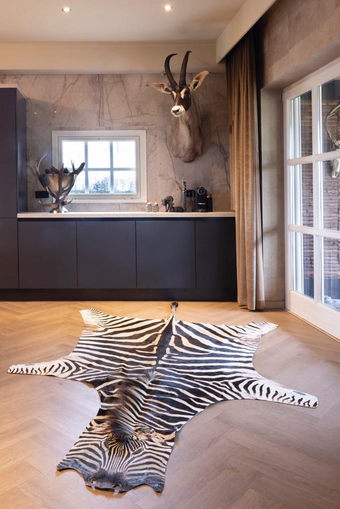 Zebra vel op aanvraag, Ophalen, Zo goed als nieuw, Overige soorten, Opgezet dier