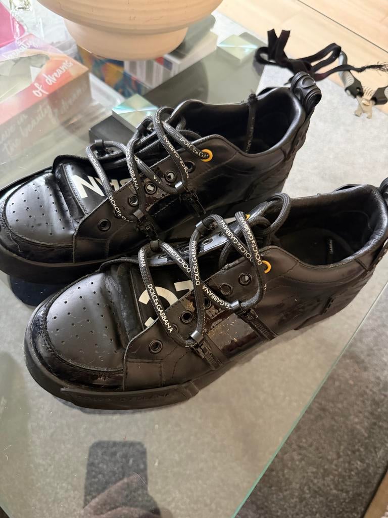 Dolce & Gabbana schoenen - Zo goed als nieuw, Ophalen of Verzenden, Zo goed als nieuw, Zwart, Sneakers of Gympen