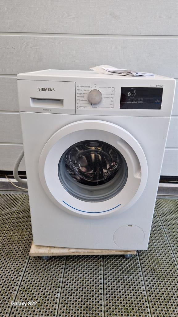 Siemens iQ300 Wasmachine., Ophalen of Verzenden, Zo goed als nieuw, Voorlader, Kort programma