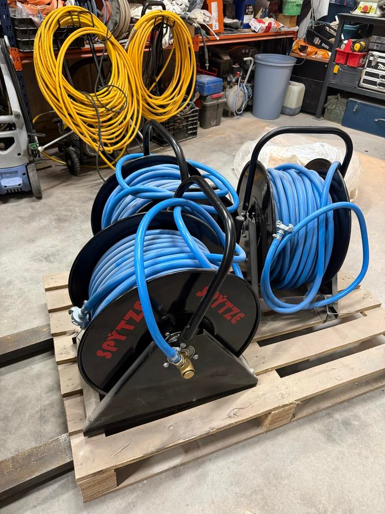 Professionele Spytze slanghaspel 50m - Industrieel, Ophalen of Verzenden