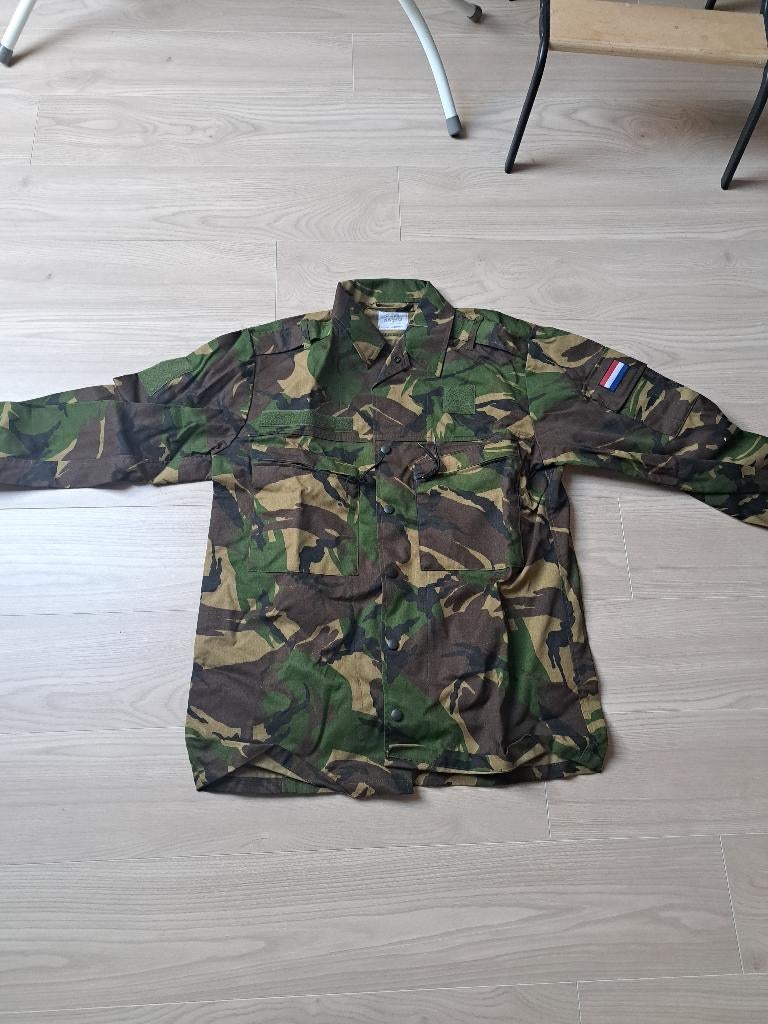 legerkleding (basisjasje en basisbroek) origineel, Ophalen of Verzenden, Landmacht, Nederland, Kleding of Schoenen