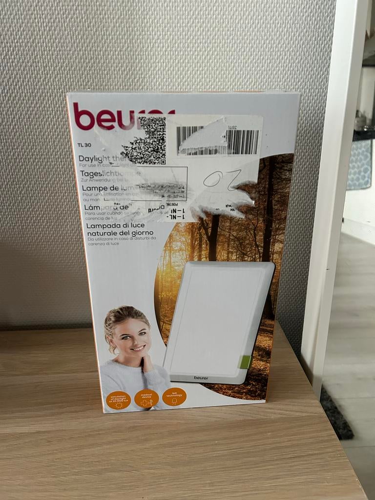 Beurer Daglicht Therapie Lamp TL 30, Ophalen of Verzenden, Zo goed als nieuw, Overige typen