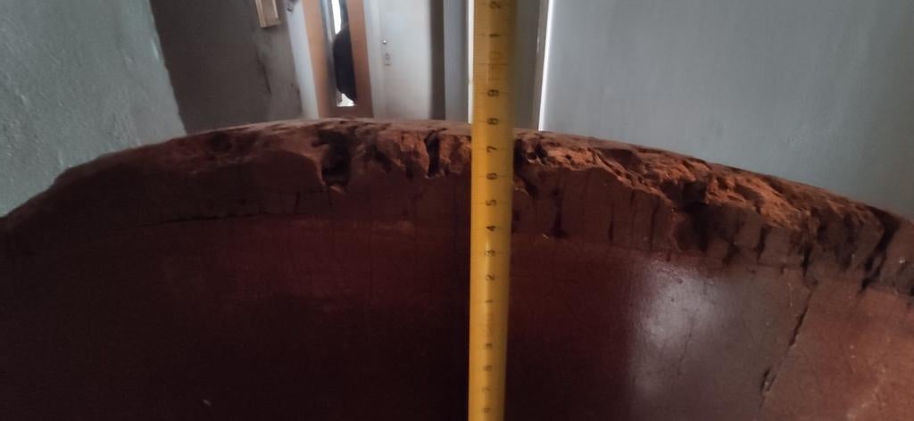 Boomschijf 120cm, Ophalen, Gebruikt, Overige typen, 50 mm of meer