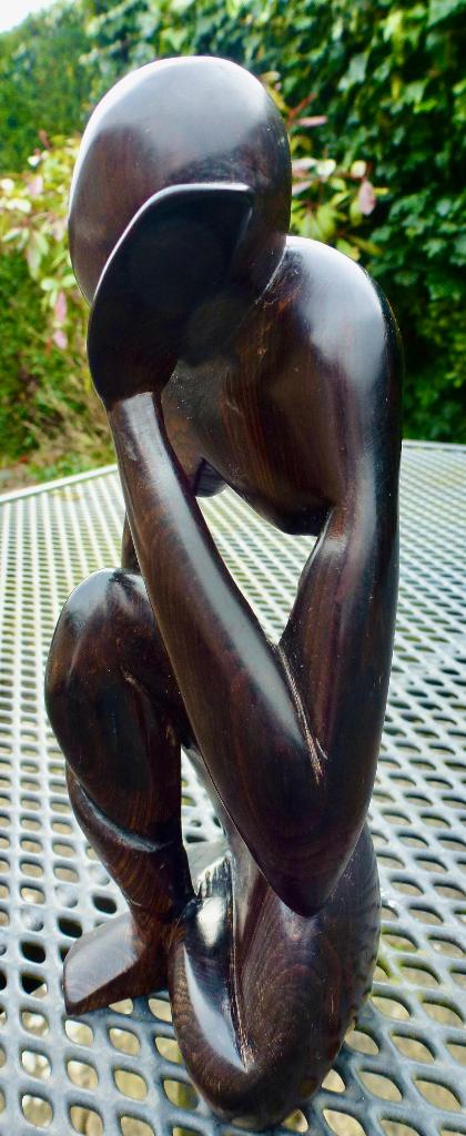 'De Denker’ geïnspireerd op Auguste Rodin., Antiek en Kunst, Verzenden