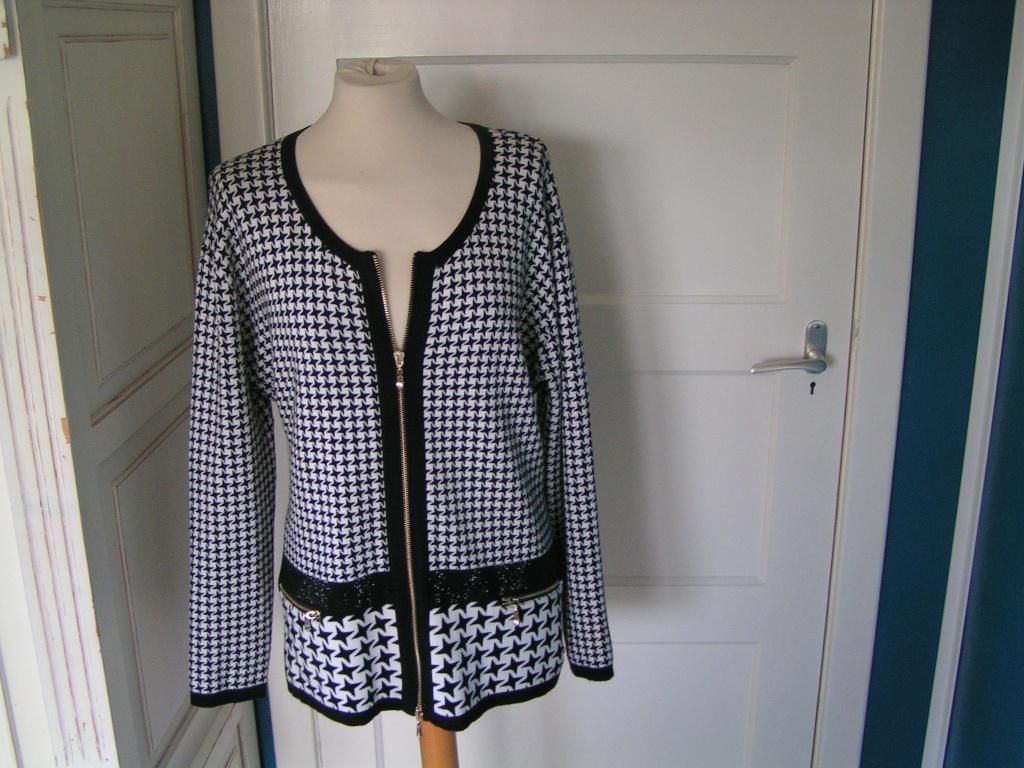 Prachtig Als Nieuw Jasje van Passioni maat XXL -46, Ophalen of Verzenden, Nieuw, Maat 46/48 (XL) of groter, Zwart