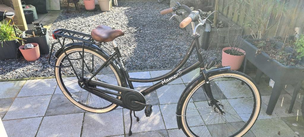 Mama fiets, Fietsen en Brommers, Fietsen | Dames | Moederfietsen, 2 zitjes, Gebruikt, Versnellingen, Ophalen