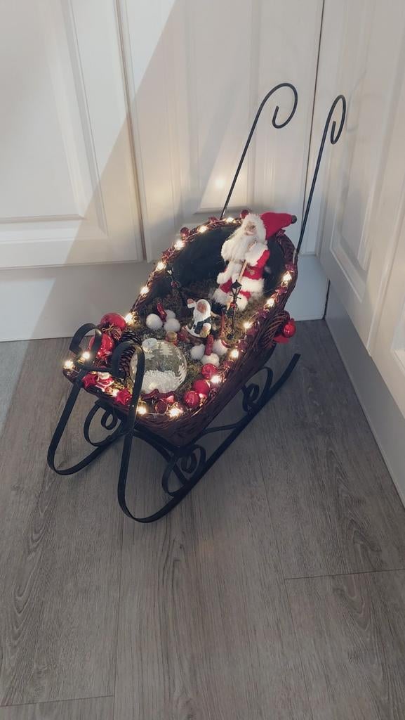 Vintage arreslee, Diversen, Kerst, Ophalen