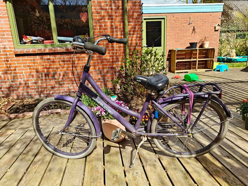 Opknapper Sparta pick-up meisjesfiets 24 inch, Fietsen en Brommers, Fietsen | Meisjes, Gebruikt, 24 inch, Ophalen
