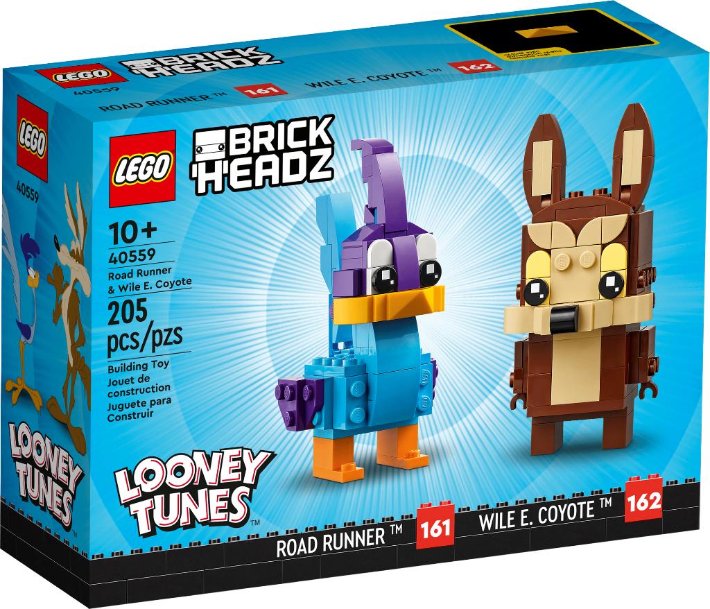 Lego BrickHeadz 40559 Road Runner & Wile E. Coyote NIEUW, Lego, Lego, Nieuw, Ophalen of Verzenden