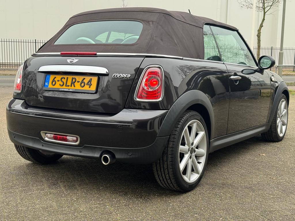 MINI Cabrio Highgate 1.6 Cooper Leder, Navigatie, PDC, Clima, Auto's, Mini, 4 cilinders, 4 stoelen, Handgeschakeld, Cabrio