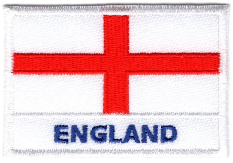 Engeland stoffen opstrijk patch embleem, Verzenden, Nieuw