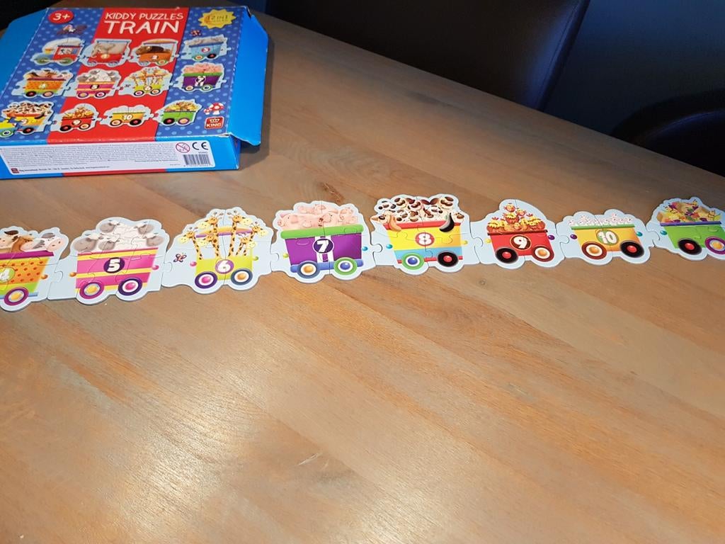 Kiddy Puzzles Train, Ophalen of Verzenden