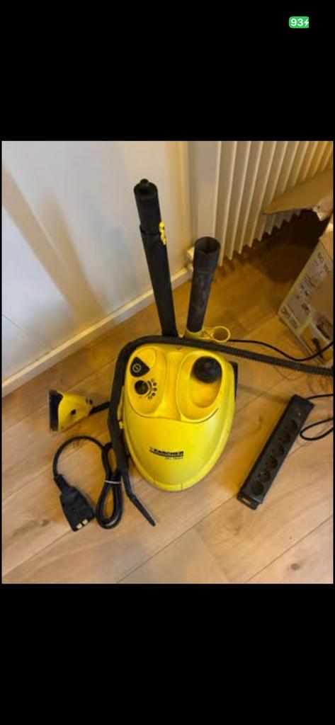 Kärcher stoomreiniger met strijkijzer, Ophalen, Zo goed als nieuw, Stoomreiniger