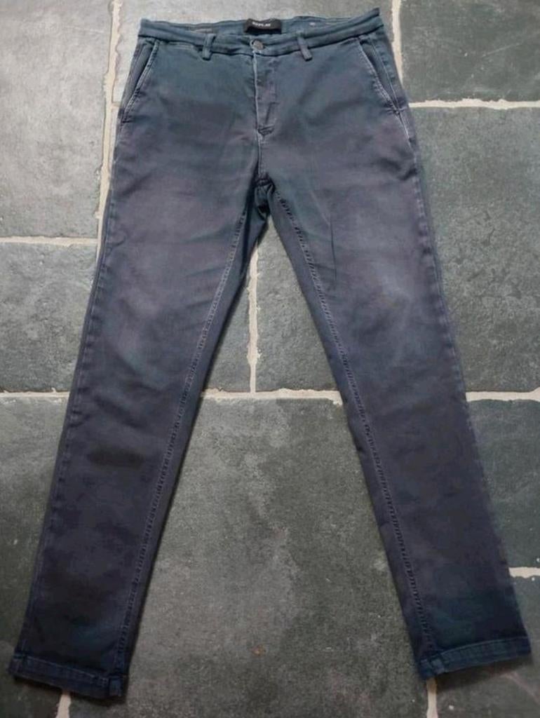 Replay HYPERFLEX, Zeumar, Slim Jeans,blauw, W34 L32, Rob3432, Blauw, Ophalen of Verzenden, Zo goed als nieuw, W33 - W34 (confectie 48/50)