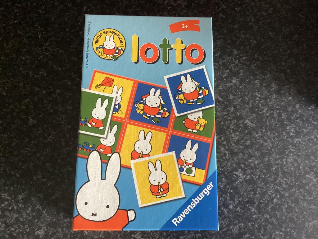 Nijntje Domino Lotto Ravensburger z.g.a.n., Ophalen of Verzenden, Zo goed als nieuw, Ontdekken