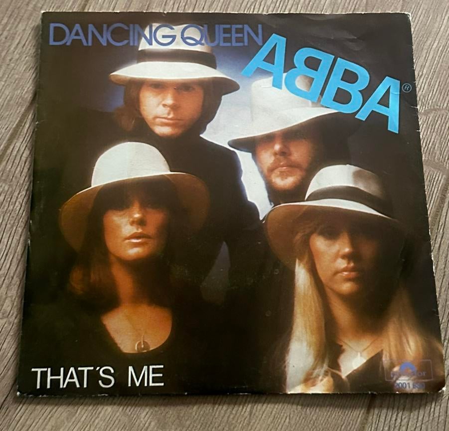 Single van abba dancing queen, Cd's en Dvd's, Vinyl Singles, Ophalen, Gebruikt, Pop