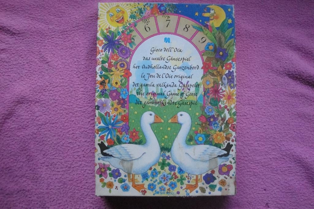 HET OUDHOLLANDSE GANZENBORD VAN JUMBO 2tot6sp. 3,95euro, Vijf spelers of meer, Ophalen of Verzenden, Gebruikt