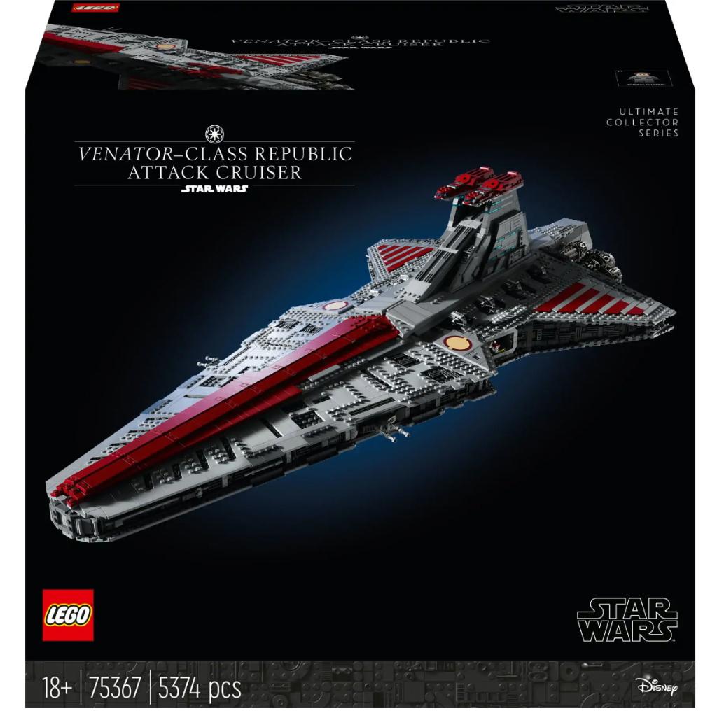 LEGO Star Wars 75367 Venator-Class Republic Attack, Ophalen of Verzenden, Nieuw, Complete set, Lego
