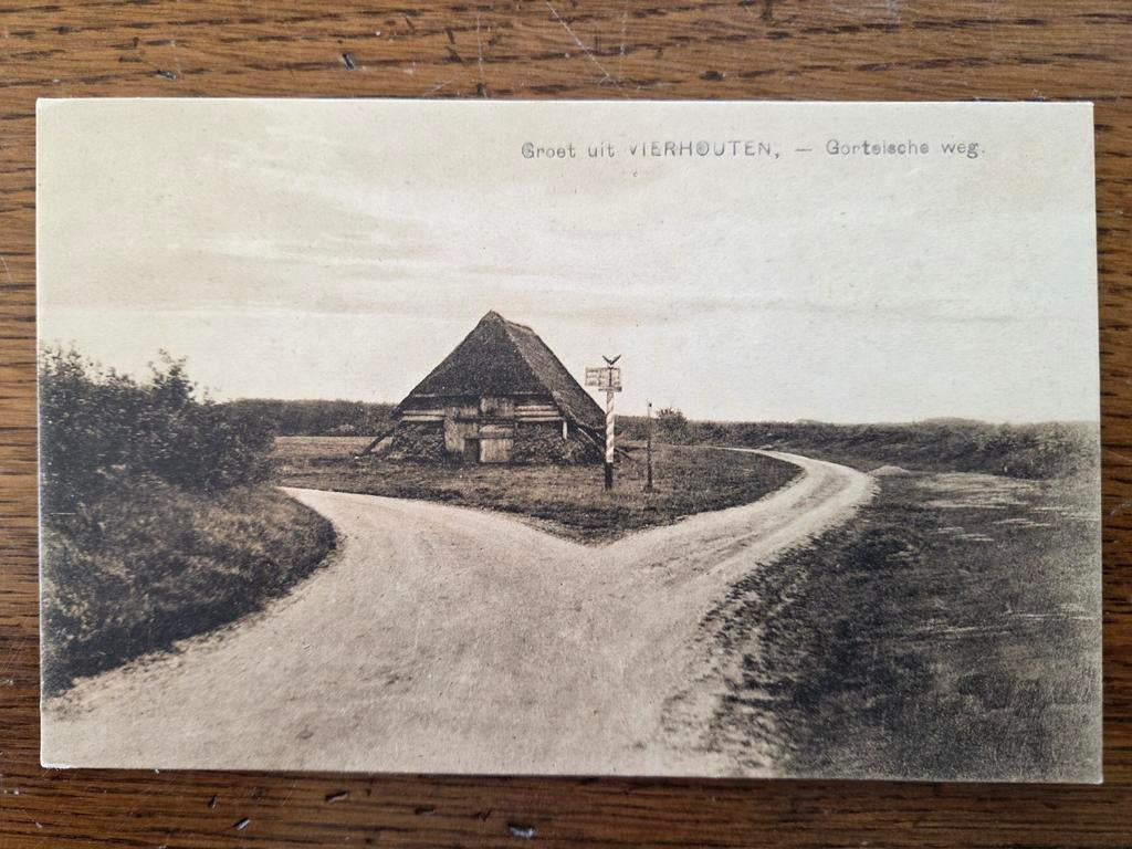 Vierhouten,  Gortelsche weg, 1926, Ophalen of Verzenden, 1920 tot 1940, Zuid-Holland