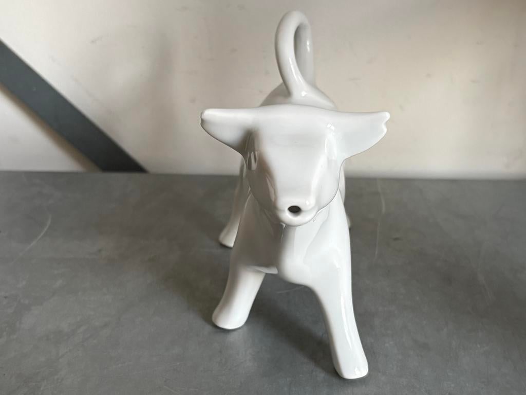 Porseleinen Koe Melkkannetje - Gemerkt Pillivuyt -France, Antiek en Kunst, Ophalen