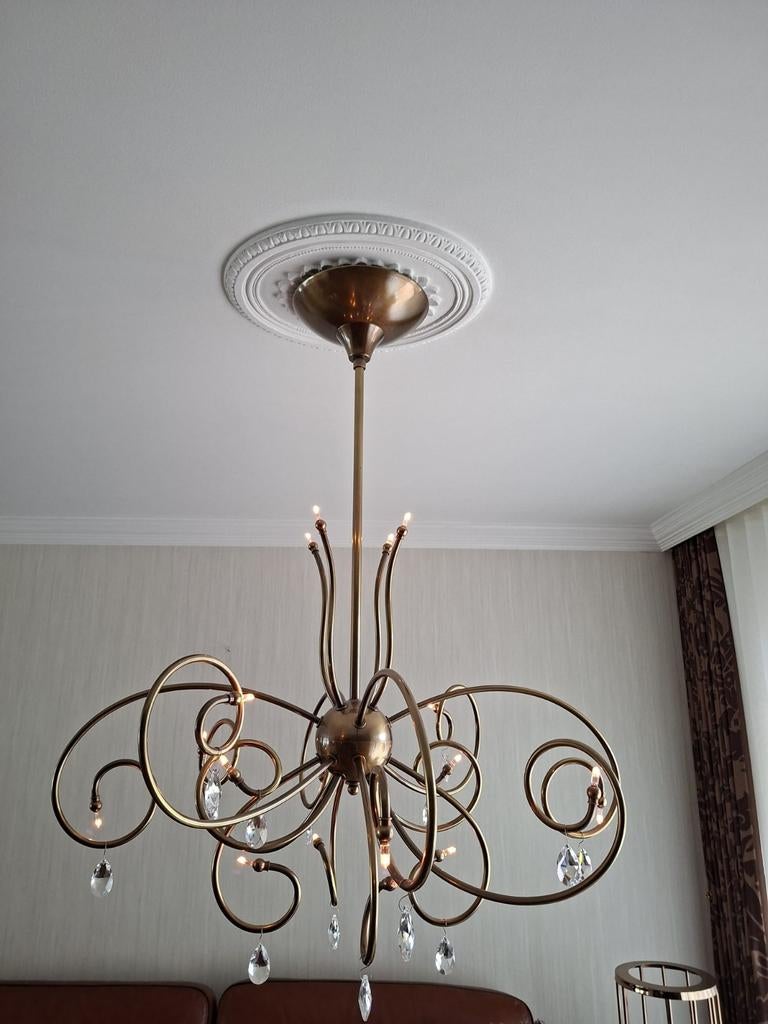 5 schitterende bronzen lampen van Ben Demmers, Ophalen, Zo goed als nieuw, Metaal