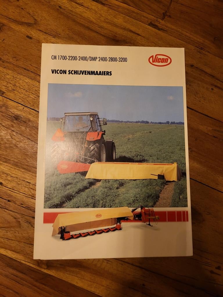 tractor folder Vicon schijvenmaaiers, Ophalen of Verzenden, Zo goed als nieuw