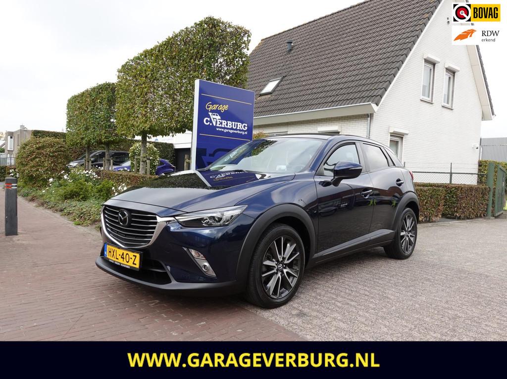 Mazda CX-3 2.0 SkyActiv-G 120 GT-M (Navi,Camera,AdaptiveCrui, Voorwielaandrijving, 1998 cc, Gebruikt, 4 cilinders