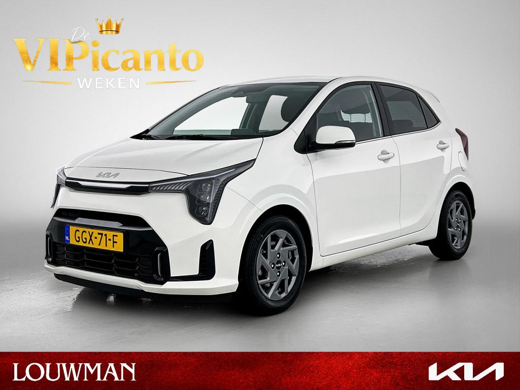 Kia Picanto 1.0 DPI DynamicPlusLine NAP | BTW | Climate cont, 12 maanden, Stof, 4 stoelen, Wit