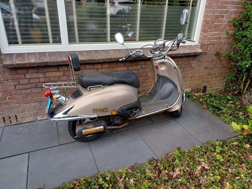 Scooter Retro AGM, Ophalen of Verzenden, Gebruikt, Benzine, Overige merken