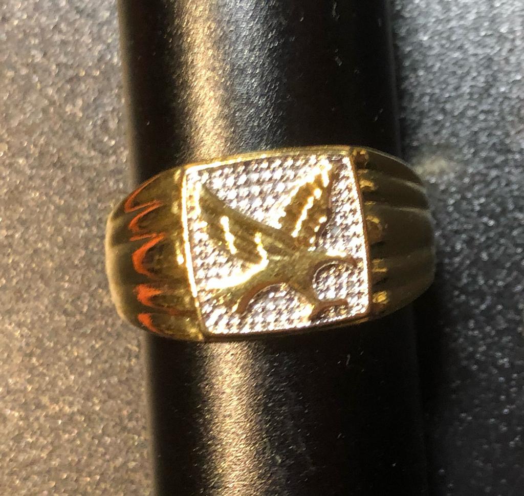 Ring, Overige materialen, Nieuw, Ophalen of Verzenden, 17 tot 18