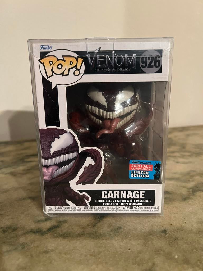 Funko Pop Carnage #926 Exclusive Marvel Venom, Verzamelen, Ophalen, Zo goed als nieuw