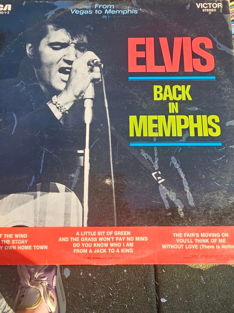 Elvis Presley - Back in Memphis LP (From Vegas to Memphis), Ophalen of Verzenden, 1960 tot 1980, Gebruikt, 12 inch