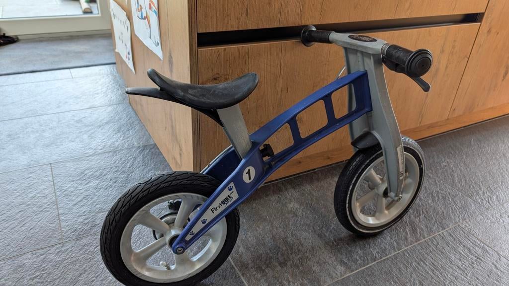 FirstBIKE Street loopfiets - Blauw/Grijs, Ophalen, Gebruikt, Loopfiets