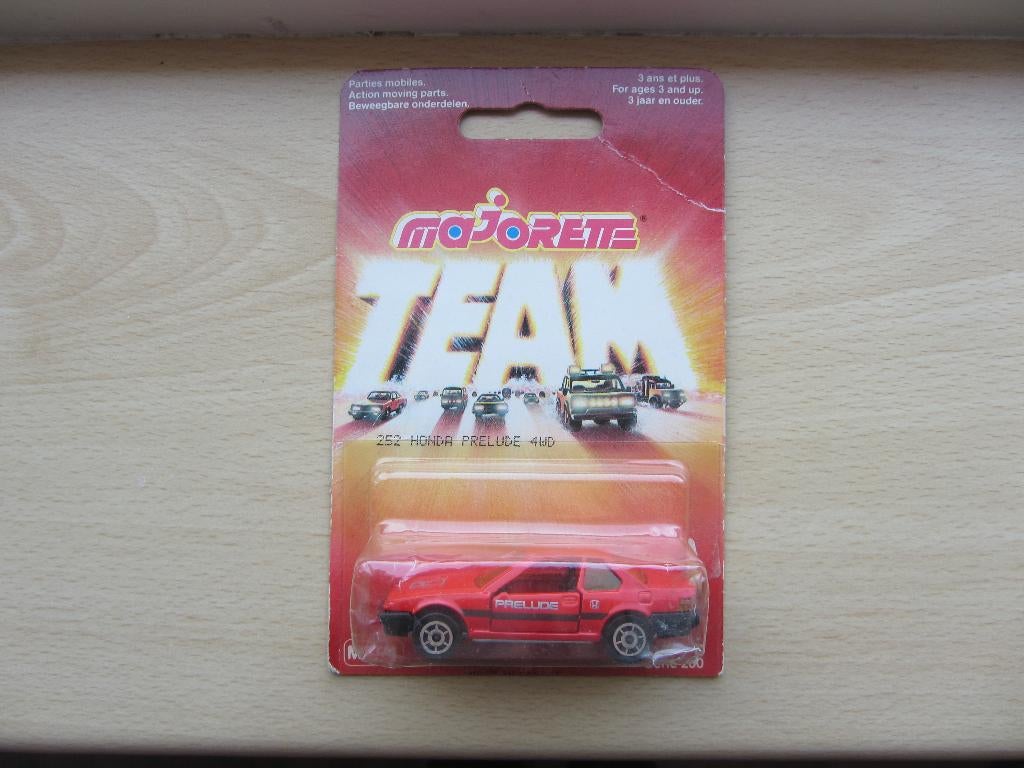 Majorette Honda Prelude, Hobby en Vrije tijd, Ophalen of Verzenden, Nieuw, Auto