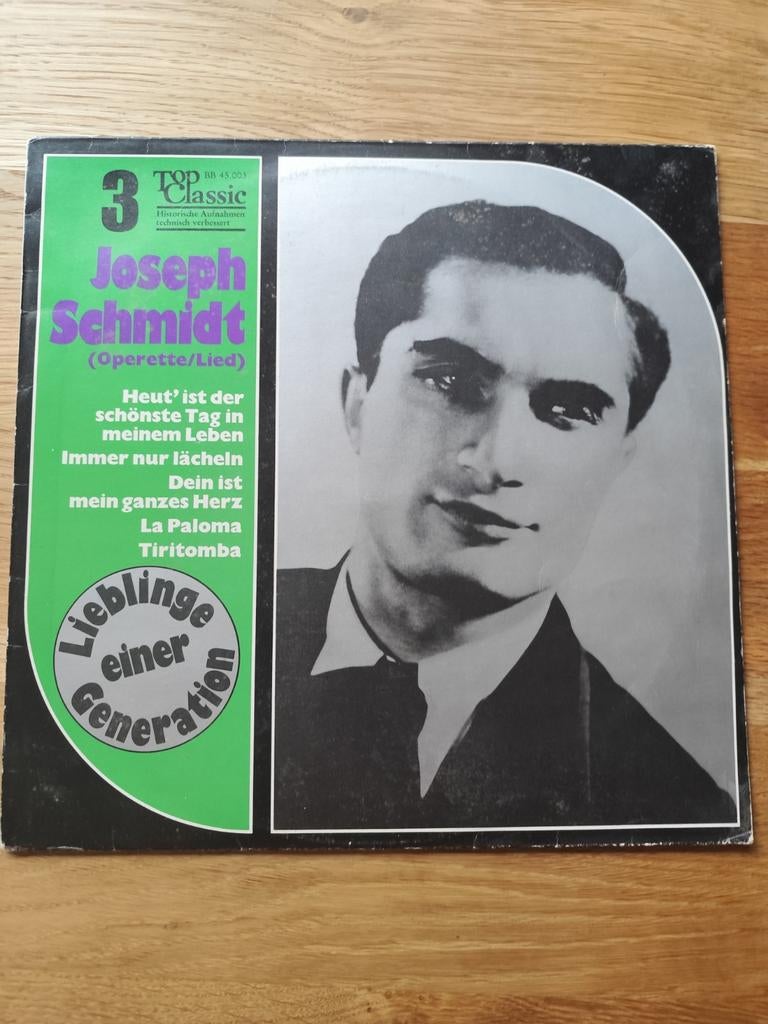 Joseph Schmidt - Operette/Lied (Vinyl), Ophalen of Verzenden