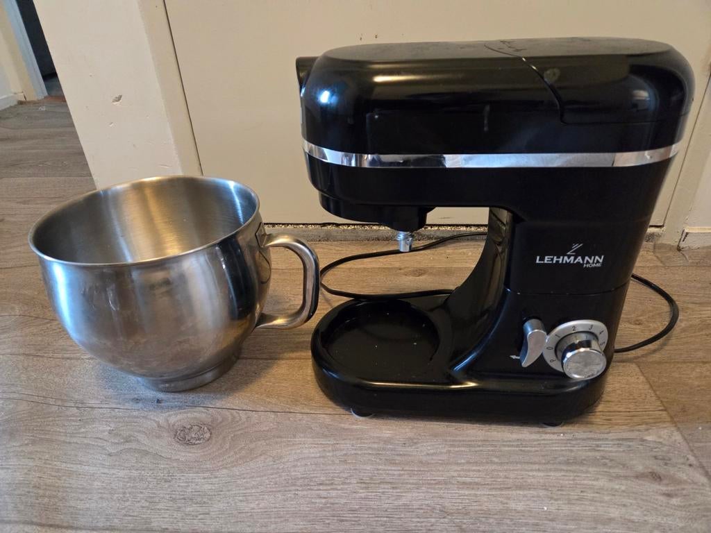 Lehmann 3-in-1 Keukenmachine - Kneedmachine - Foodprocessor, Witgoed en Apparatuur, Keukenmixers, 4 liter of meer, 3 snelheden of meer