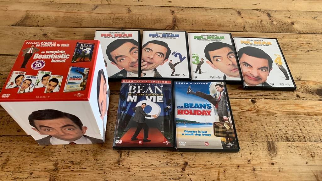 Mr. Bean dvd box films als nieuw beantastic boxset, Alle leeftijden, Verzenden, Zo goed als nieuw, Komedie