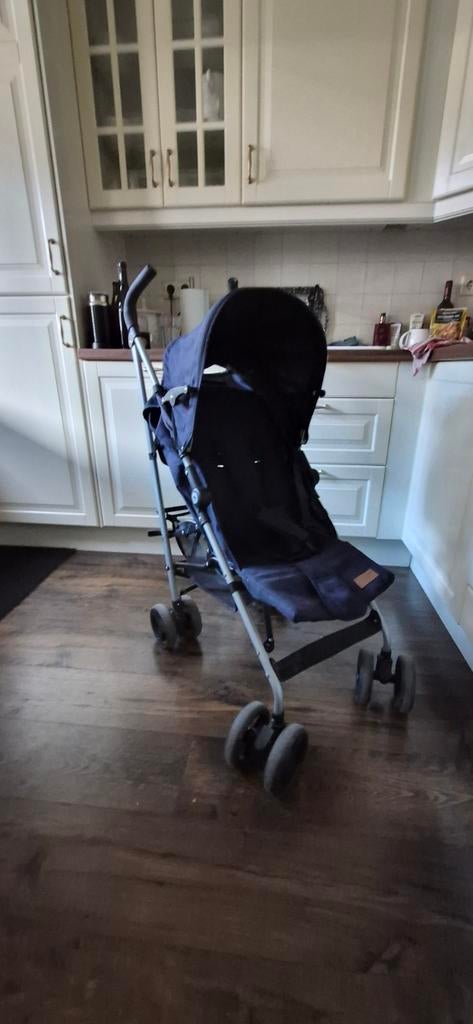 Donkerblauwe buggy, Kinderen en Baby's, Buggy's, Ophalen of Verzenden