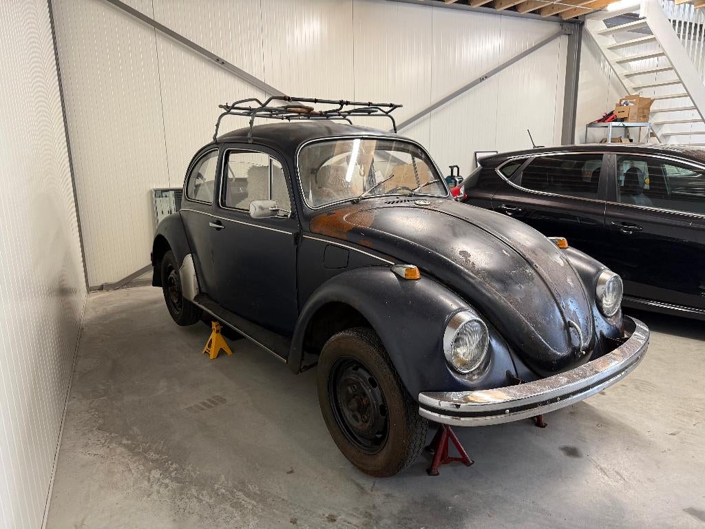 Volkswagen Kever 1500 Automatic 1970 | Origineel | Patina, Auto's, Automaat, Achterwielaandrijving, Beetle (Kever), Blauw