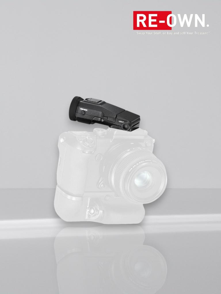 Fuji / Fujifilm EVF-TL1 tilt adapter (topstaat + garantie)