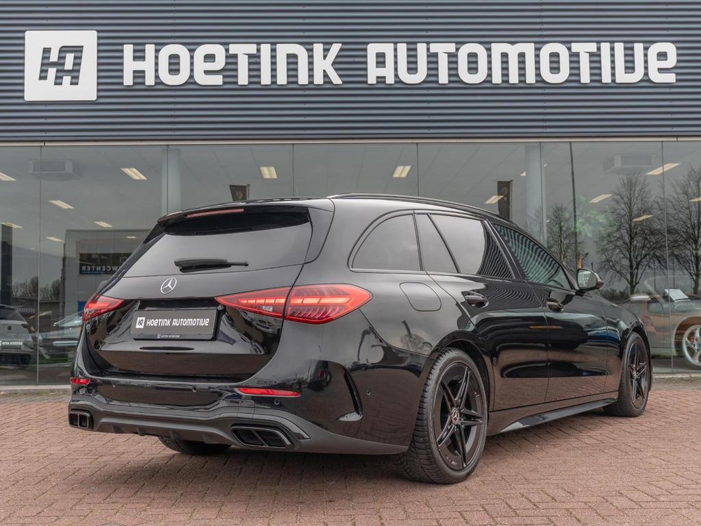 Mercedes-Benz C-Klasse 220 d AMG Line | Ambiente | Stoelverw, Stof, Gebruikt, Zwart, 4 cilinders